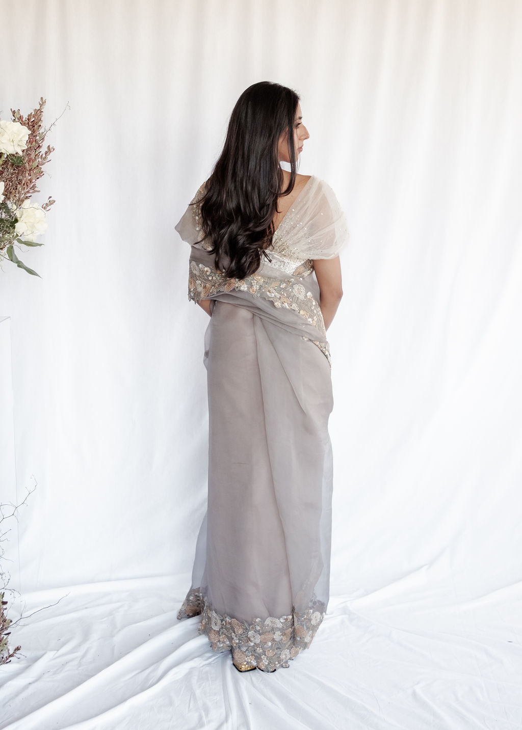 Shyamal and Bhumika - Wildflower Saree