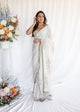Sabyasachi - Ivory Metallic Saree