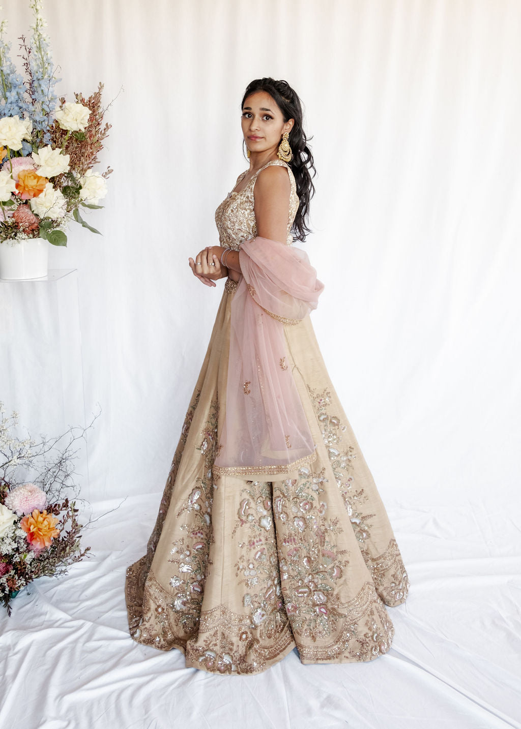 Shyamal and Bhumika - Serenade of Spring Lehenga