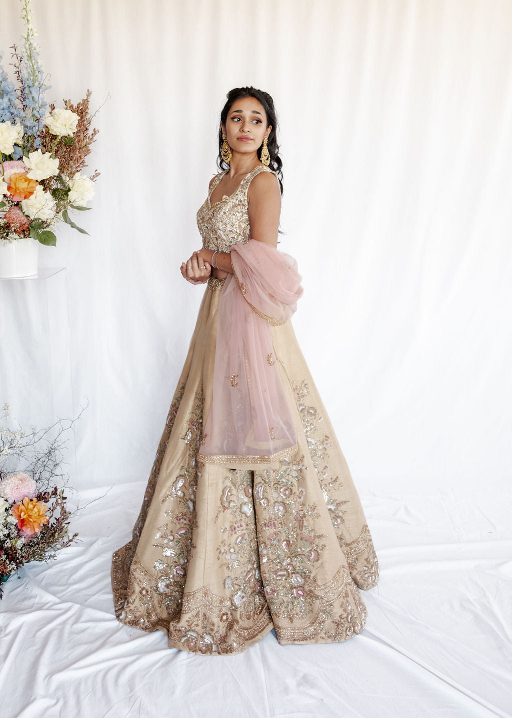 Shyamal and Bhumika - Serenade of Spring Lehenga