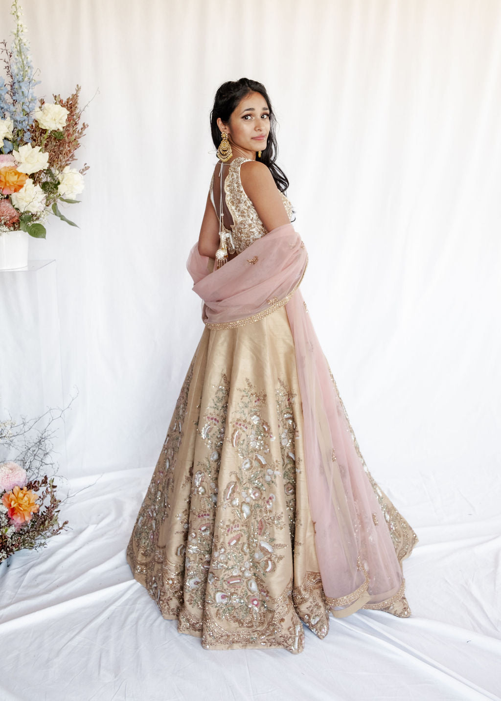 Shyamal and Bhumika - Serenade of Spring Lehenga