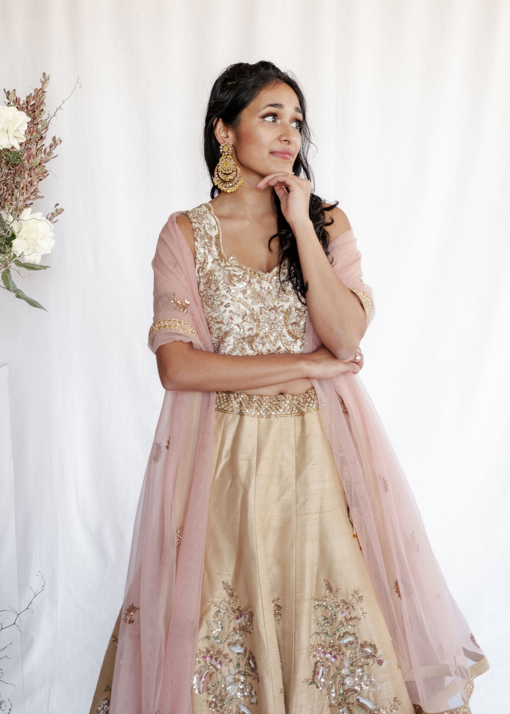 Shyamal and Bhumika - Serenade of Spring Lehenga