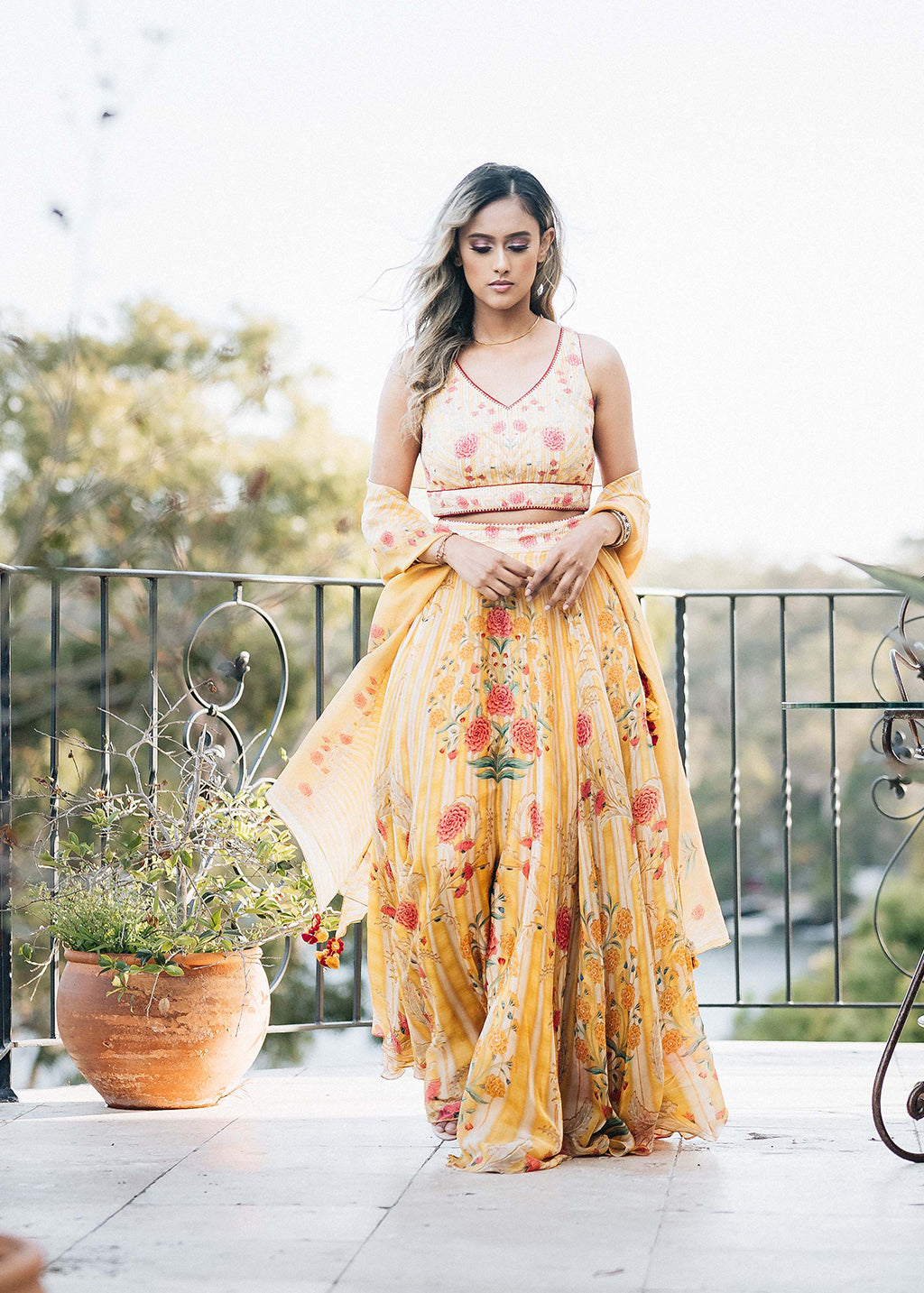 Anita Dongre - Sorbet Silene Lehenga