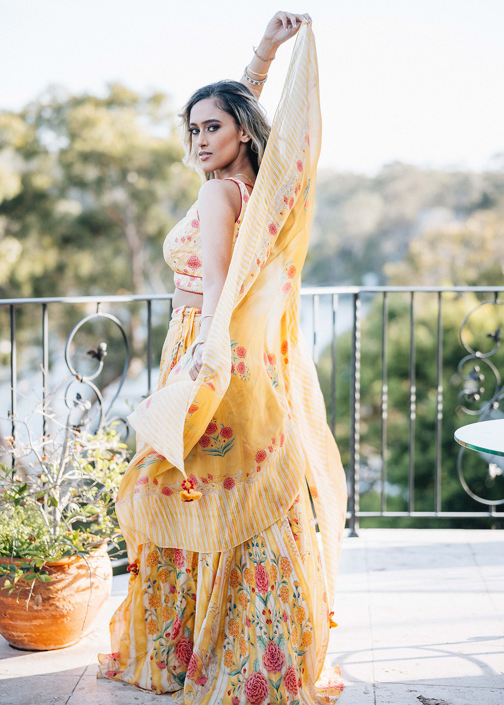 Anita Dongre - Sorbet Silene Lehenga