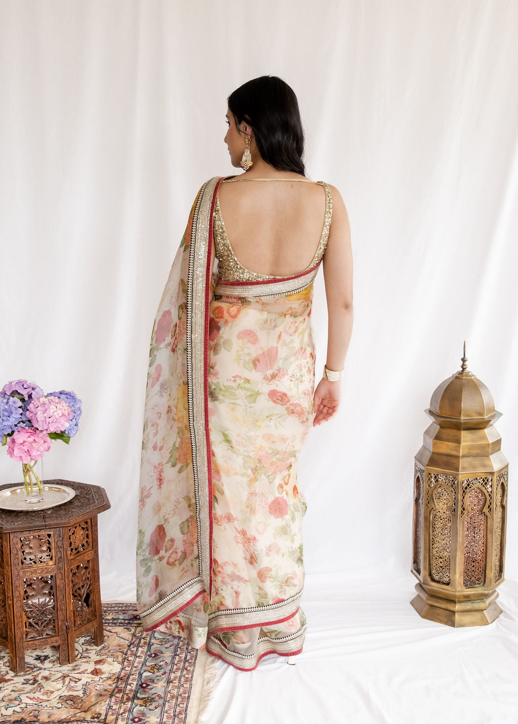 Sabyasachi - Cream Saree