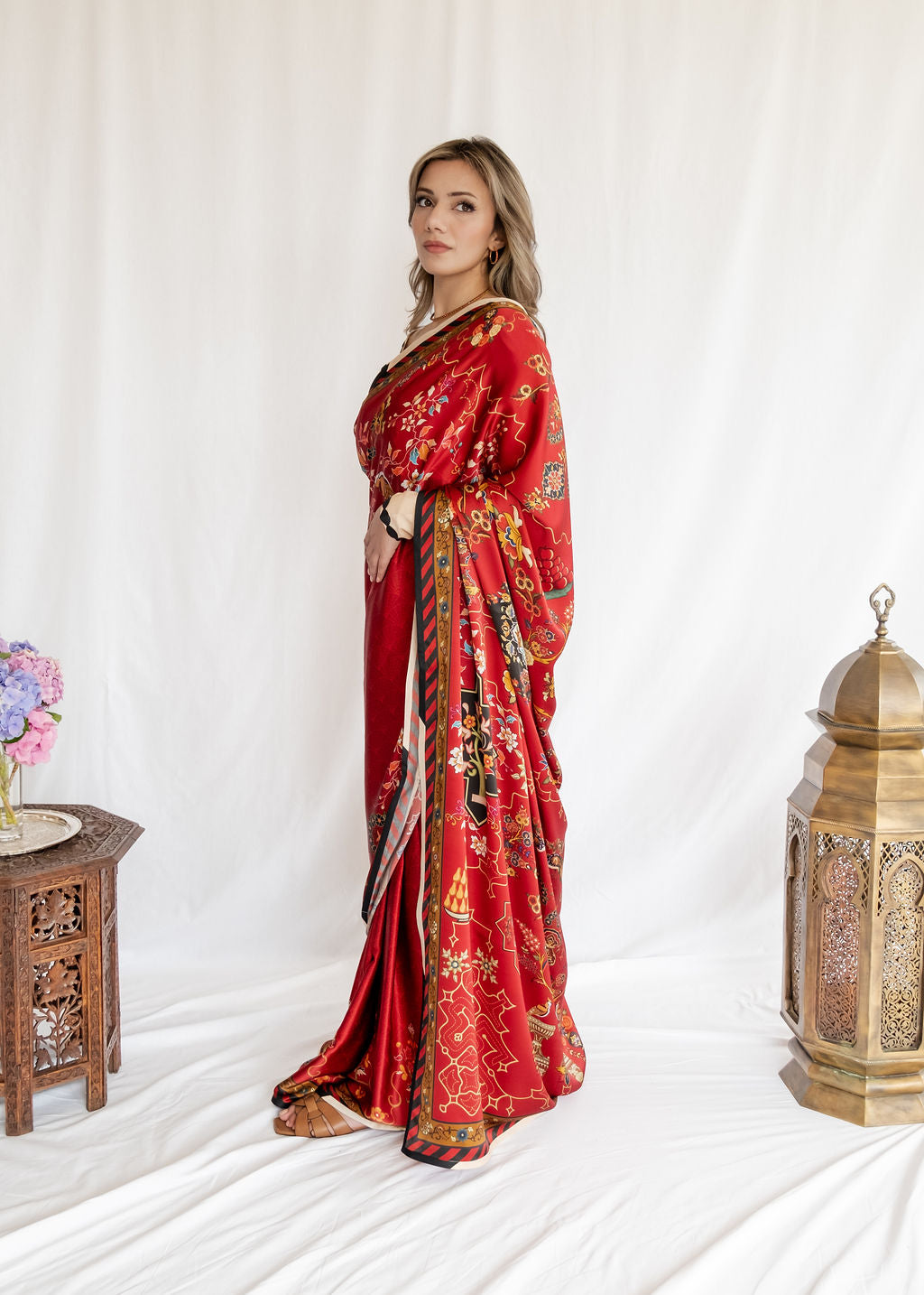 Sania Maskatiya - Lulu Charmeuse Saree