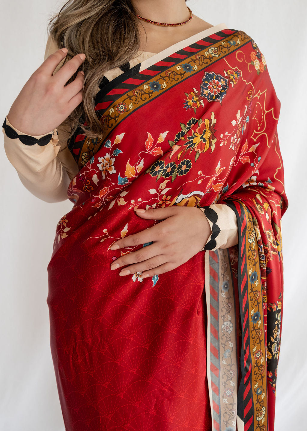 Sania Maskatiya - Lulu Charmeuse Saree