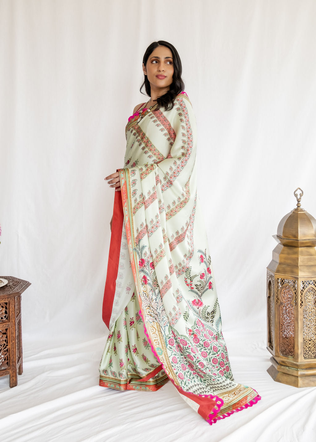 Sania Masktaiya -  Charmeuse Saree