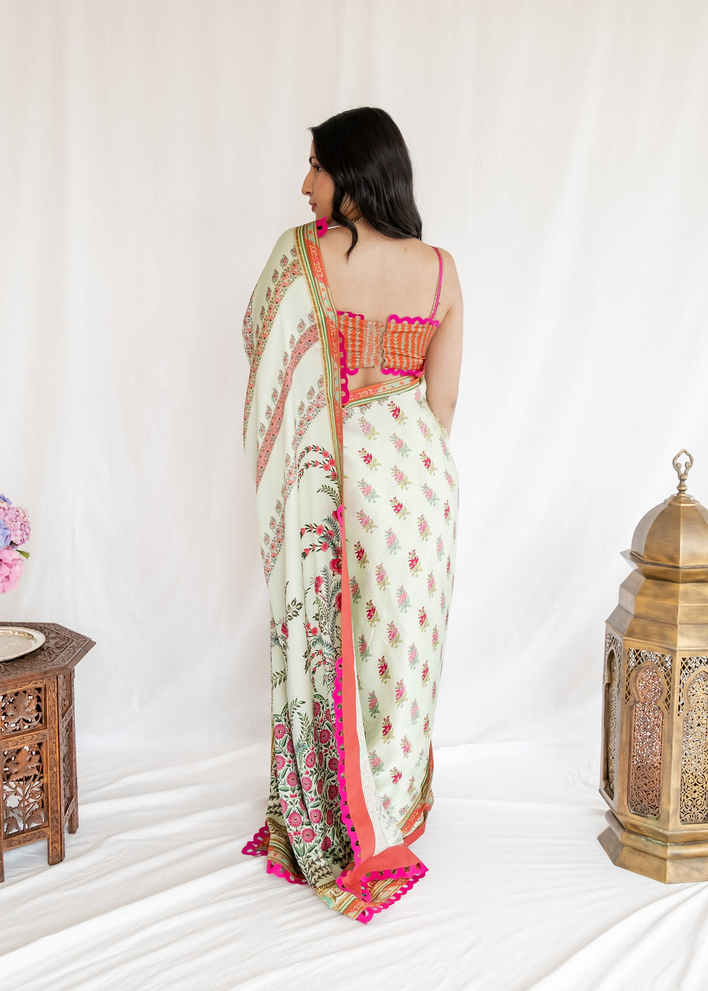Sania Masktaiya -  Charmeuse Saree