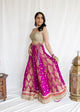Farah Talib Aziz - Magenta Lehenga